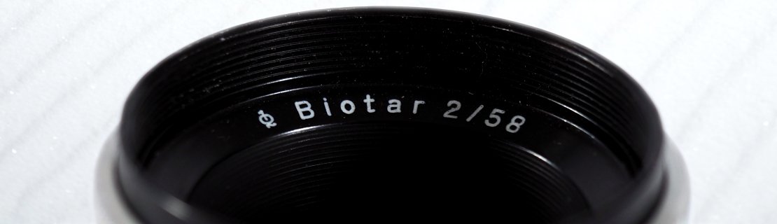 Carl Zeiss Jena - Biotar - 58mm f2.0 Carl Zeiss Jena - Biotar - 58mm f2.0