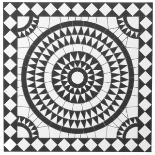Rosetten-Mosaik
