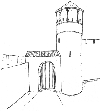 Zweites Eingangstor